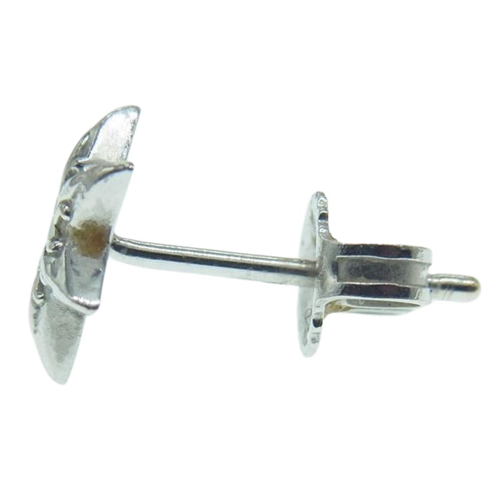 CHROME HEARTS クロムハーツ（原本無） 18KWG STAR DMND スター スタッド ピアス ダイヤ【中古】