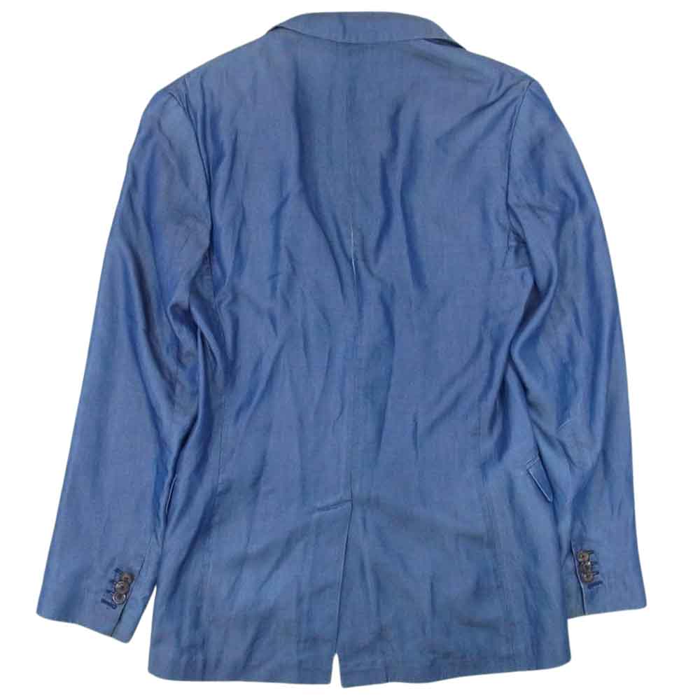 MAISON MARGIELA メゾンマルジェラ ここのえタグ 14ライン 2B テーラード ジャケット ブルー系 44【中古】