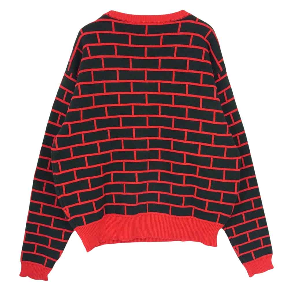 ボット Century Sweater センチュリー セーター ニット ロゴ刺繍 レッド系 L【中古】