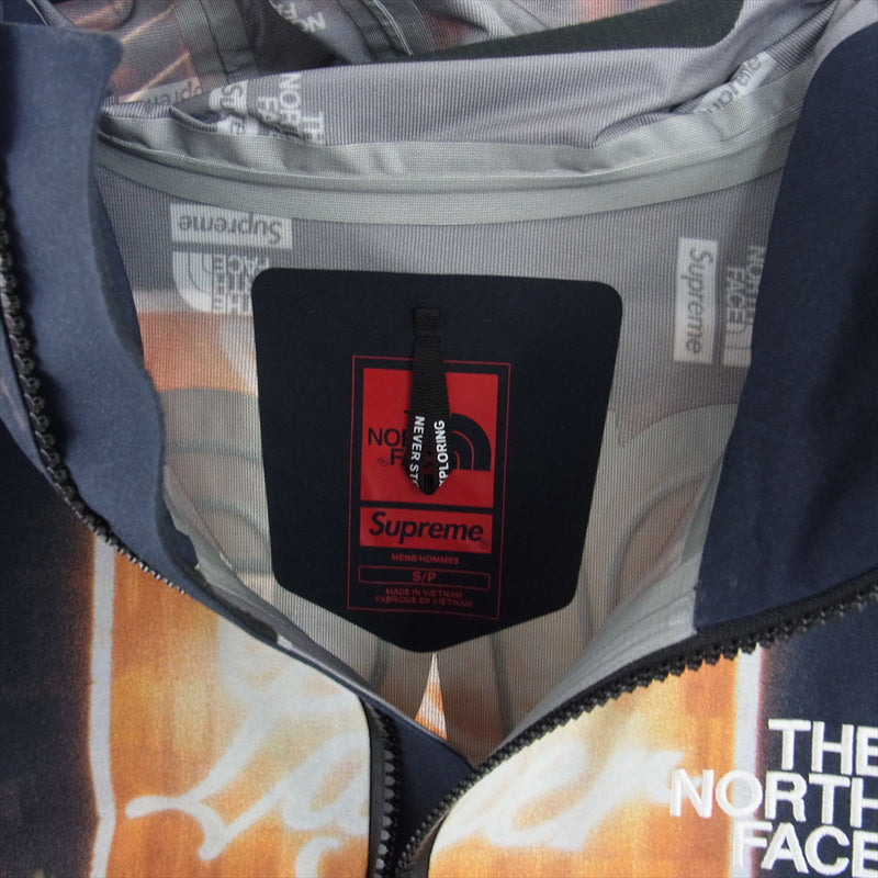 Supreme シュプリーム 22AW NP52207I　 × THE NORTH FACE ノースフェイス Taped Seam Shell Jacket Multi テープド シーム シェル ジャケット マルチ マルチカラー系 S【新古品】【未使用】【中古】