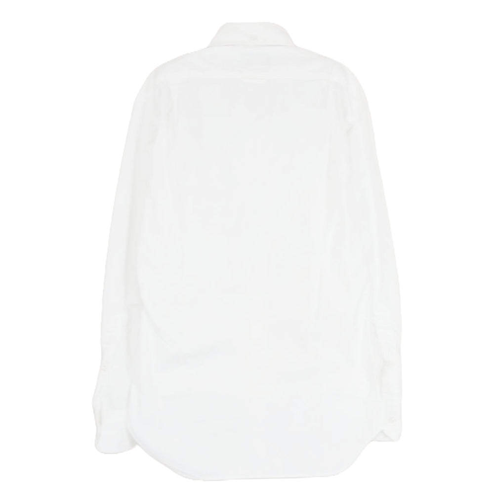 THOM BROWNE トムブラウン OXFORD BD SHIRT オックスフォード ボタンダウン 長袖 シャツ ホワイト系 0 【中古】