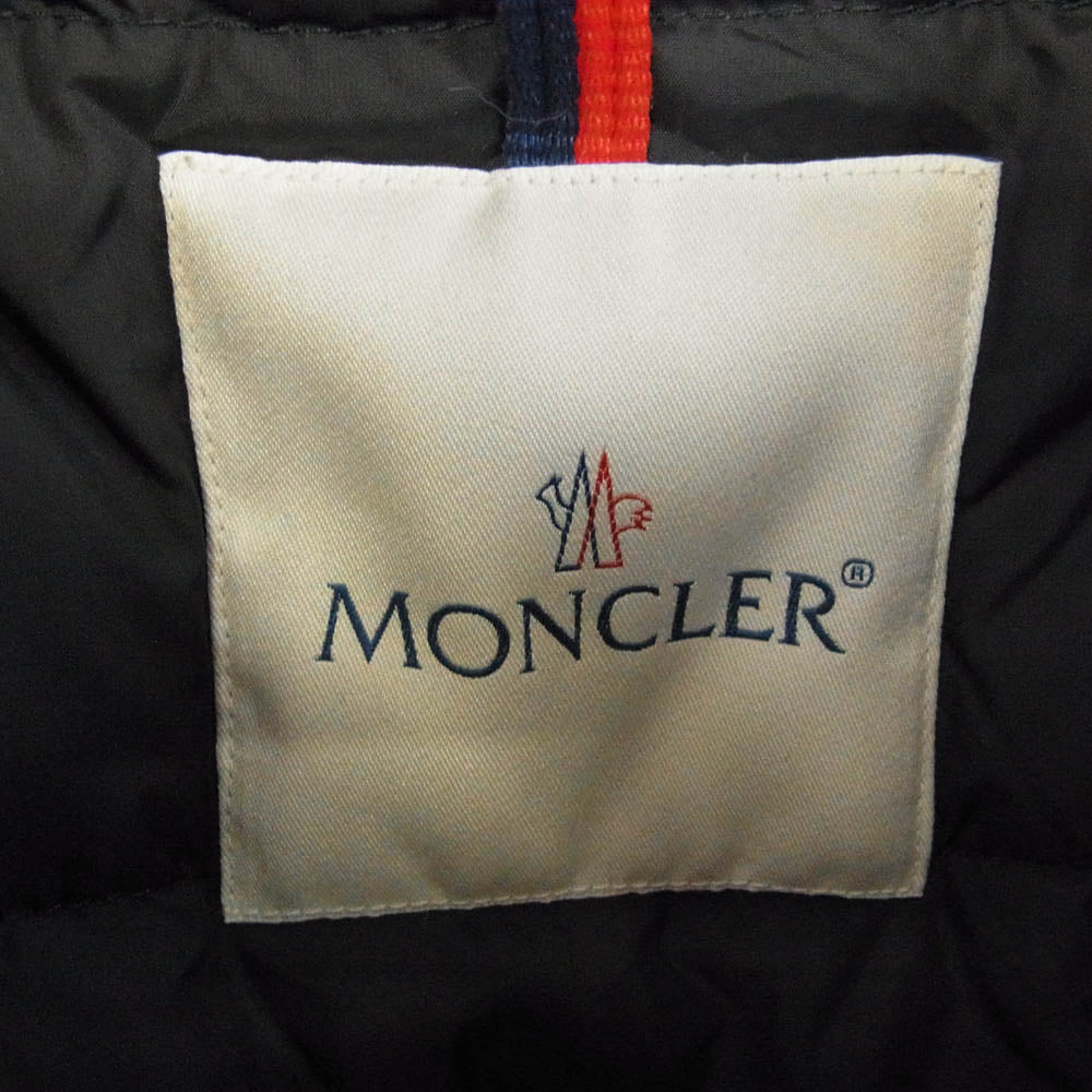 MONCLER モンクレール ARRIOUS アリウス ファーフード付き ダウンコート カーキ系 3【中古】