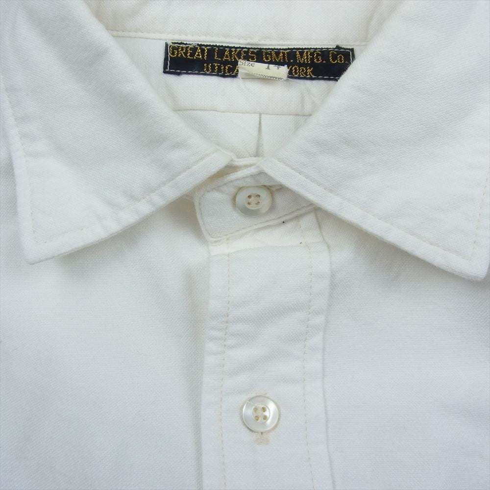 FREEWHEELERS フリーホイーラーズ Late1800s STYLE SHIRTS ワーク シャツ ホワイト系 14【中古】