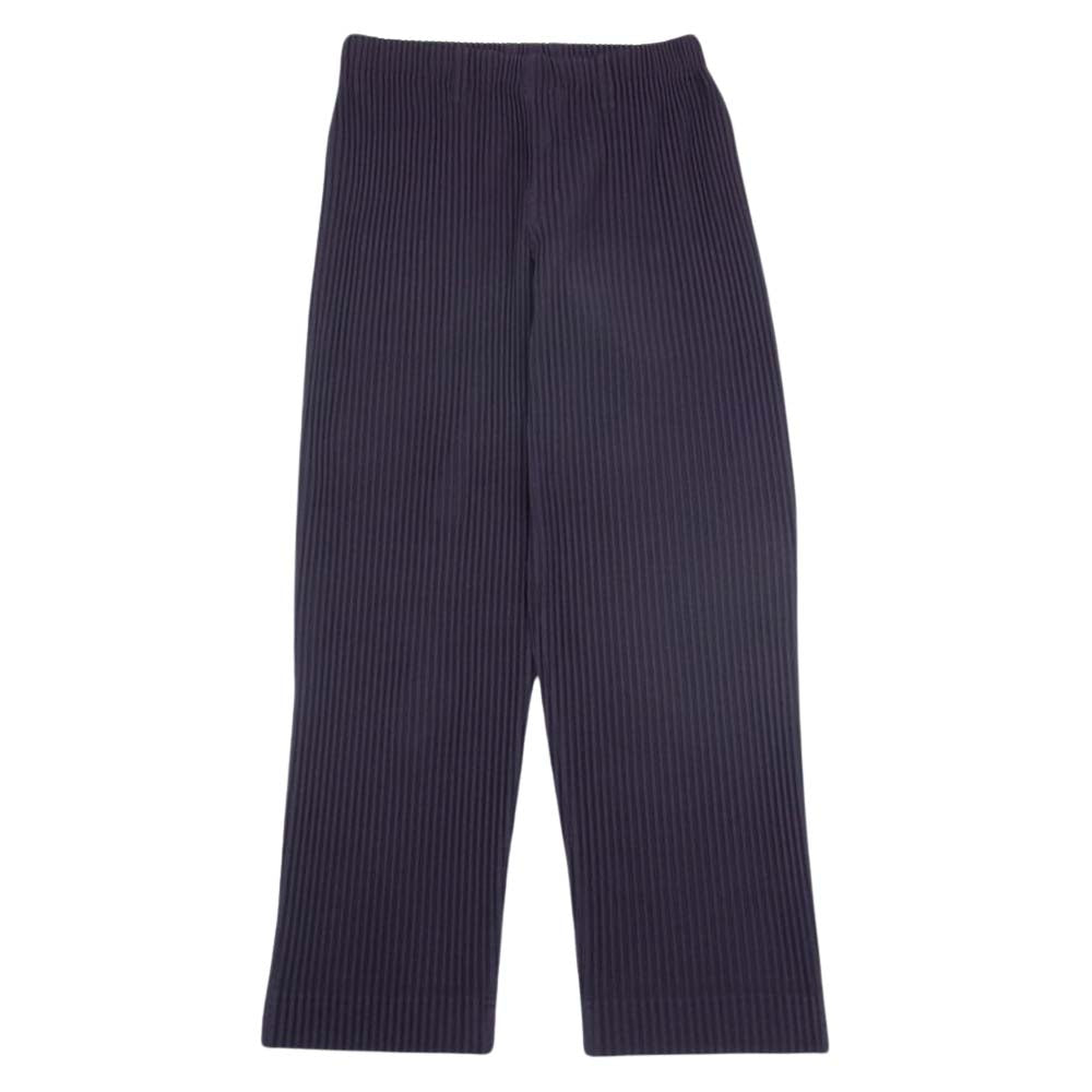 HOMME PLISSE ISSEY MIYAKE オム プリッセ イッセイミヤケ HP33JF158 TAILORED PLEATS プリーツ加工 パンツ パープル系 2【中古】