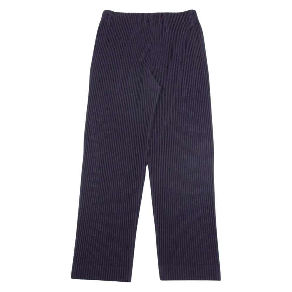 HOMME PLISSE ISSEY MIYAKE オム プリッセ イッセイミヤケ HP33JF158 TAILORED PLEATS プリーツ加工 パンツ パープル系 2【中古】