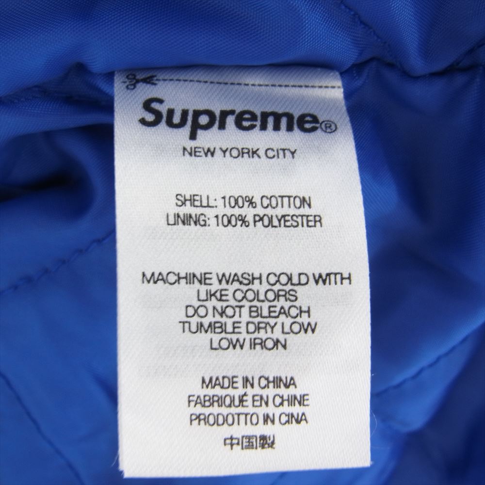 Supreme シュプリーム 21AW JUNYA WATANABE COMME des Garcons MAN Printed Work Jacket ジュンヤワタナベ コムデギャルソン プリント ワークジャケット ブラック系 L【中古】