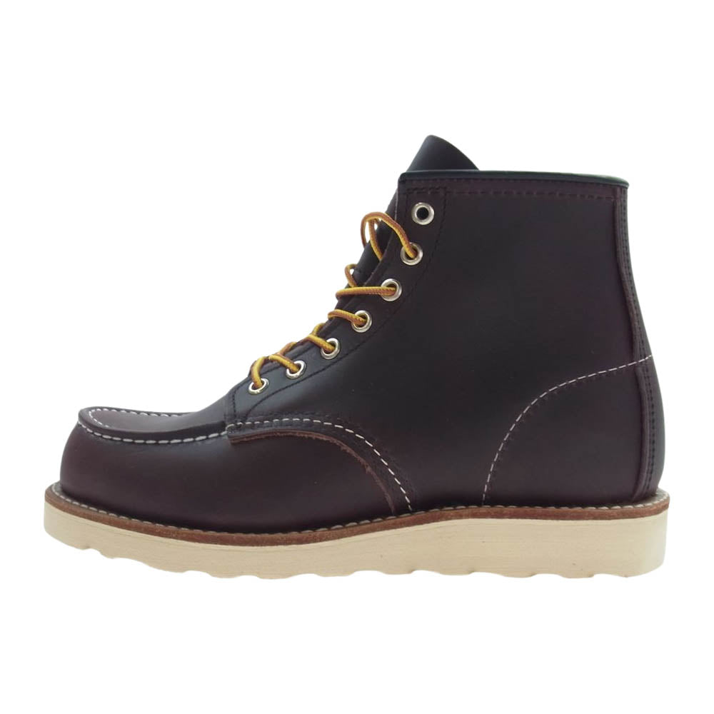 RED WING レッドウィング 8847 CLASSIC MOC 6インチ クラシックモック ブラックチェリー エクスカリバー ワークブーツ ダークブラウン系 US7 E【新古品】【未使用】【中古】