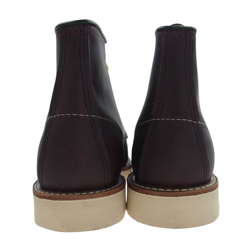 RED WING レッドウィング 8847 CLASSIC MOC 6インチ クラシックモック ブラックチェリー エクスカリバー ワークブーツ ダークブラウン系 US7 E【新古品】【未使用】【中古】