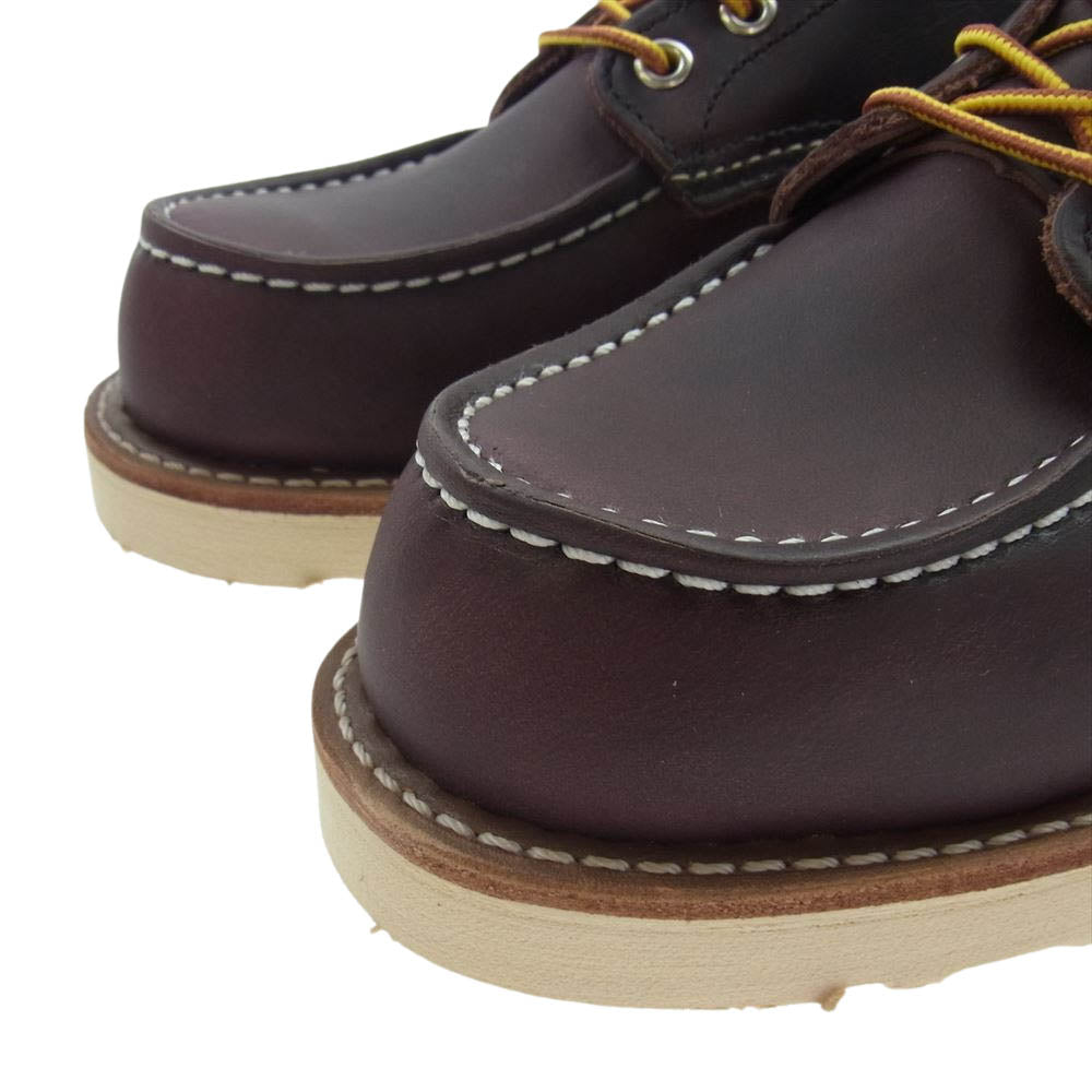 RED WING レッドウィング 8847 CLASSIC MOC 6インチ クラシックモック ブラックチェリー エクスカリバー ワークブーツ ダークブラウン系 US7 E【新古品】【未使用】【中古】