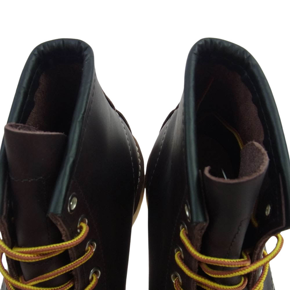 RED WING レッドウィング 8847 CLASSIC MOC 6インチ クラシックモック ブラックチェリー エクスカリバー ワークブーツ ダークブラウン系 US7 E【新古品】【未使用】【中古】