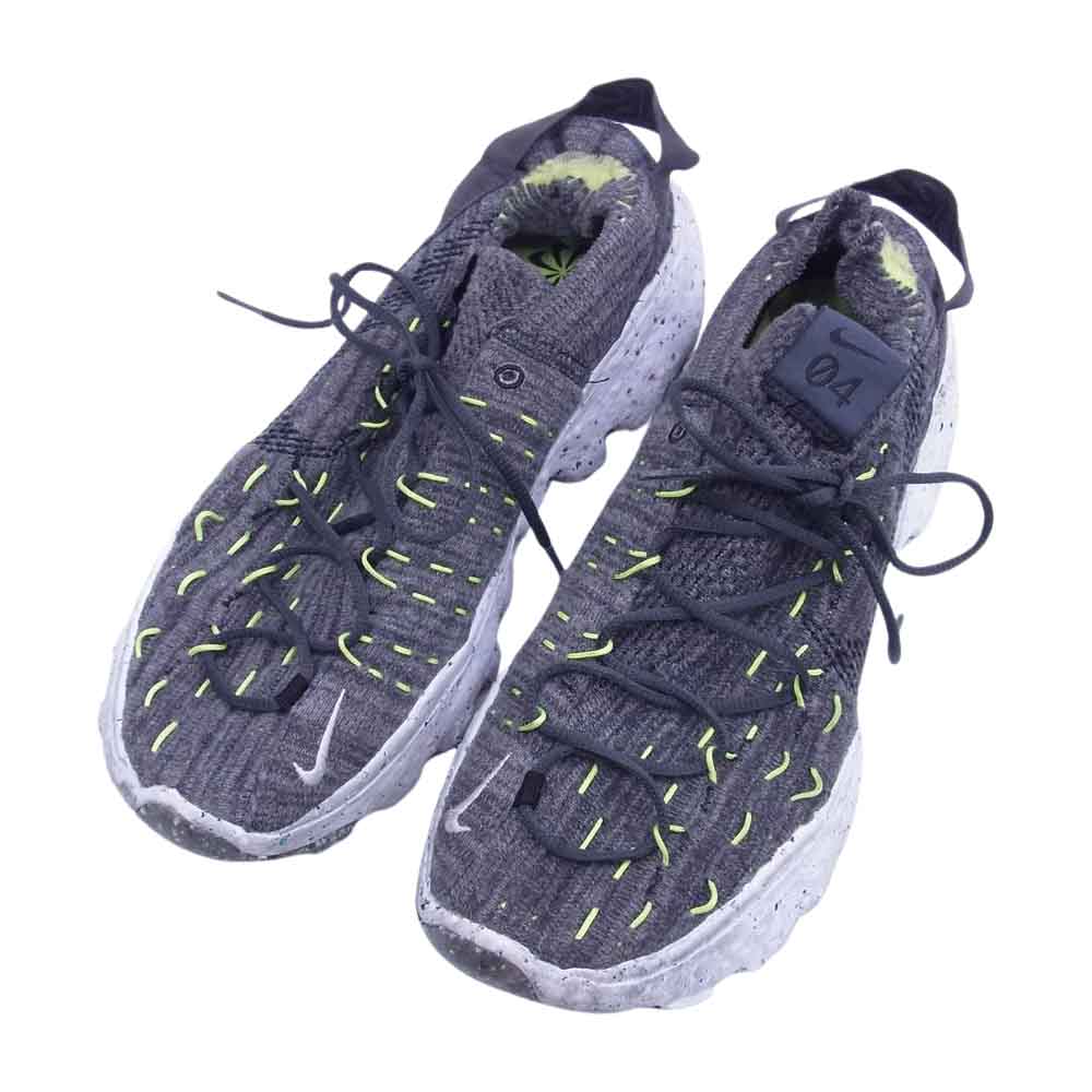 NIKE ナイキ CZ6398-010 Space Hippie 04 Black スペース ヒッピー 04 ブラック スニーカー  グレー系 28cm【中古】