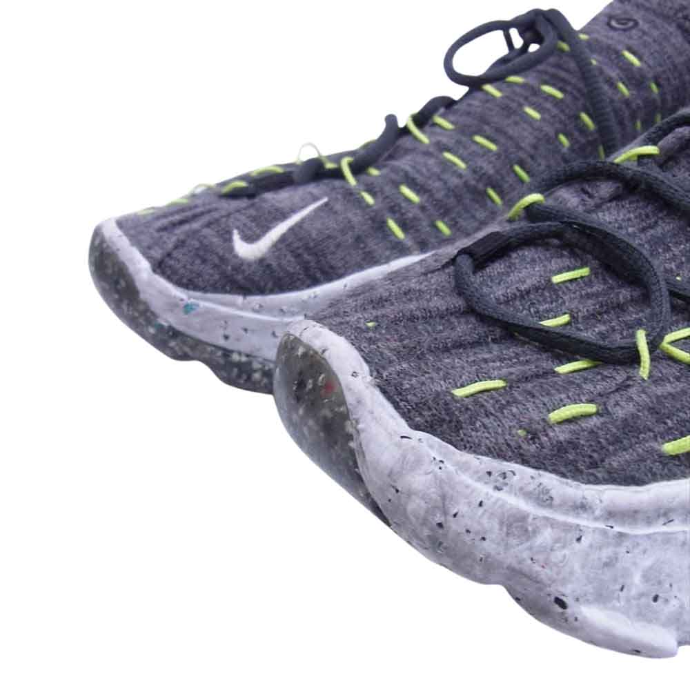 NIKE ナイキ CZ6398-010 Space Hippie 04 Black スペース ヒッピー 04 ブラック スニーカー  グレー系 28cm【中古】