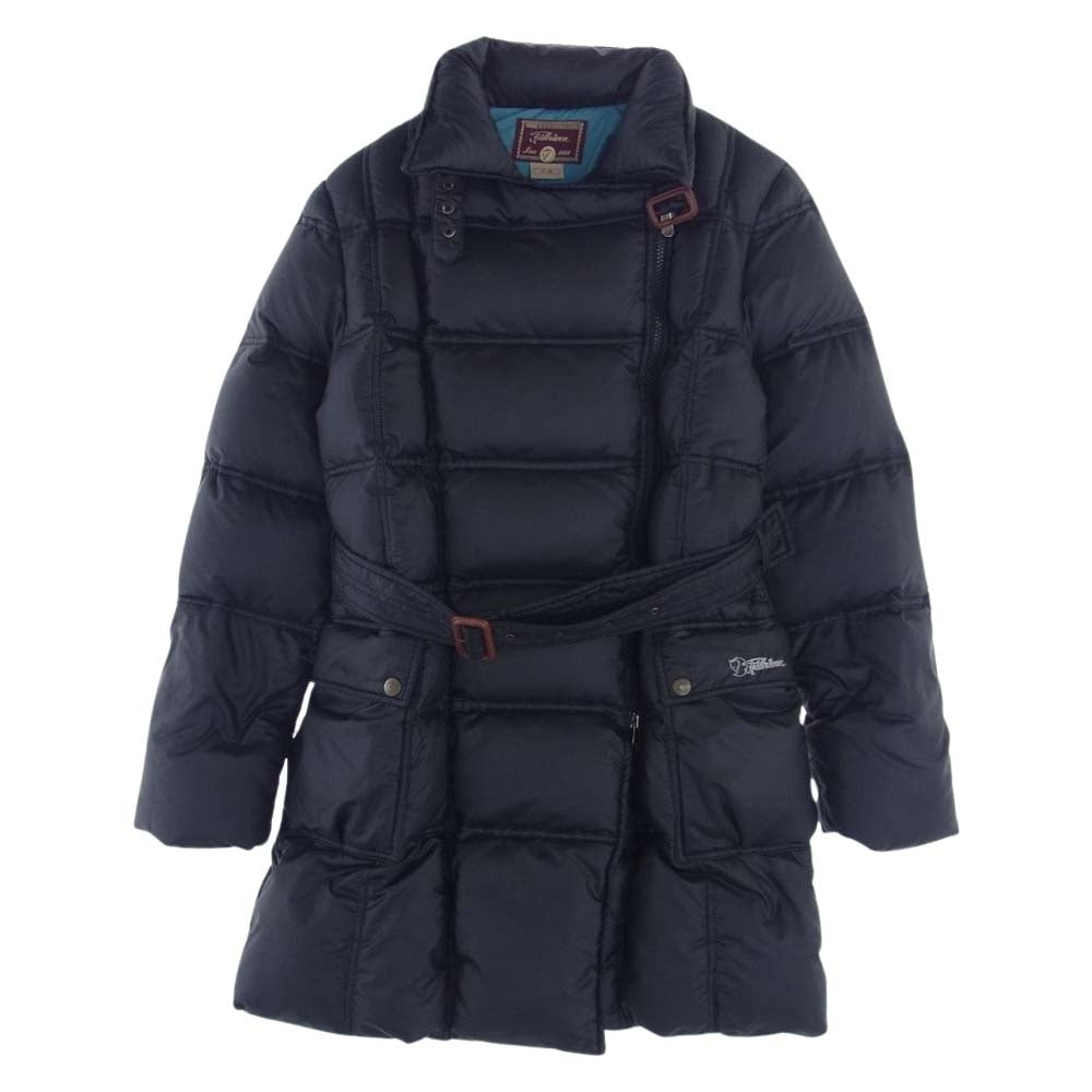 フェールラーベン FR-1831L ダウン コート ベルト付き ブラック系 M【中古】