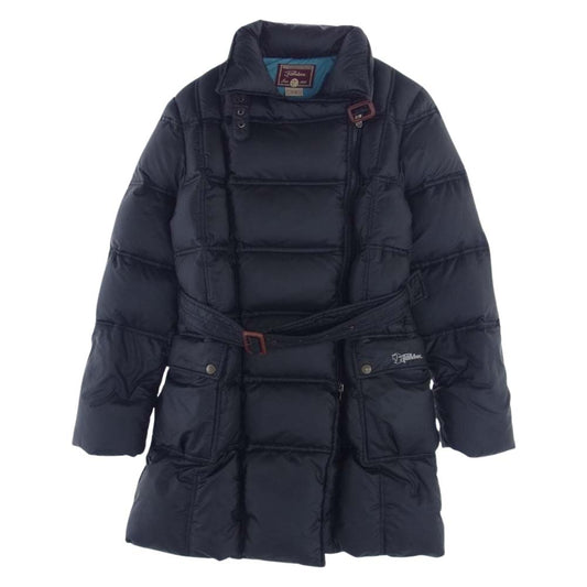 フェールラーベン FR-1831L ダウン コート ベルト付き  ブラック系 M【中古】