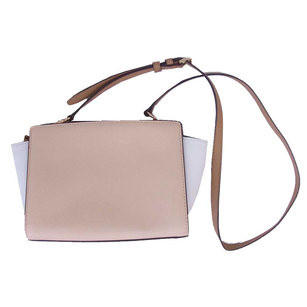 Michael Kors マイケルコース 30T4MLMM2T ツートン ショルダー バッグ ベージュ系【中古】
