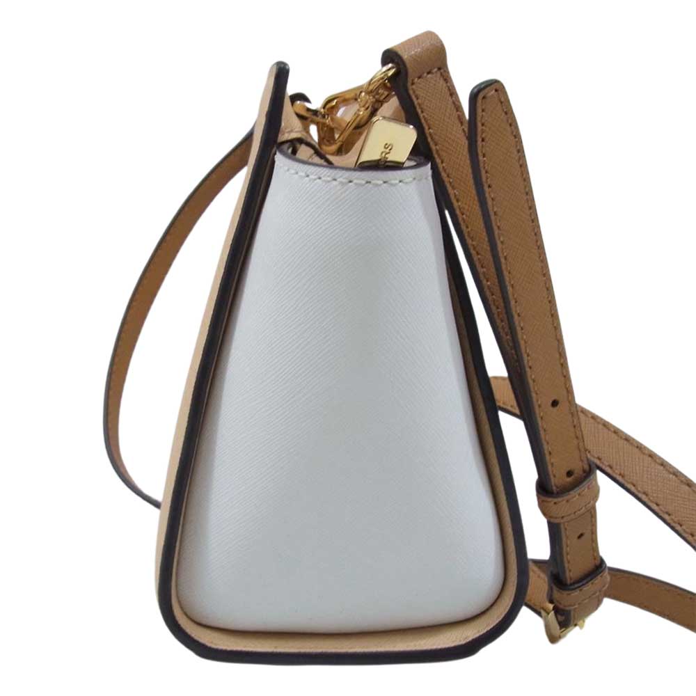 Michael Kors マイケルコース 30T4MLMM2T ツートン ショルダー バッグ ベージュ系【中古】