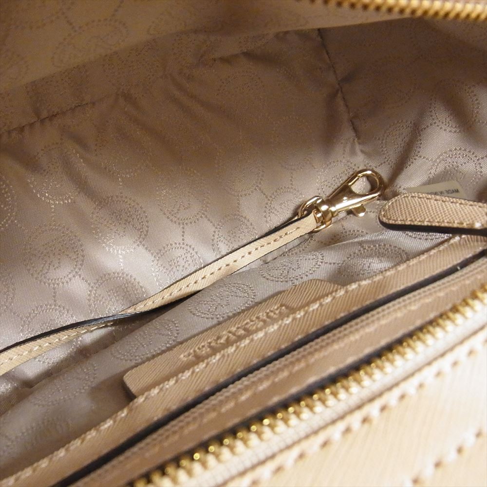 Michael Kors マイケルコース 30T4MLMM2T ツートン ショルダー バッグ ベージュ系【中古】