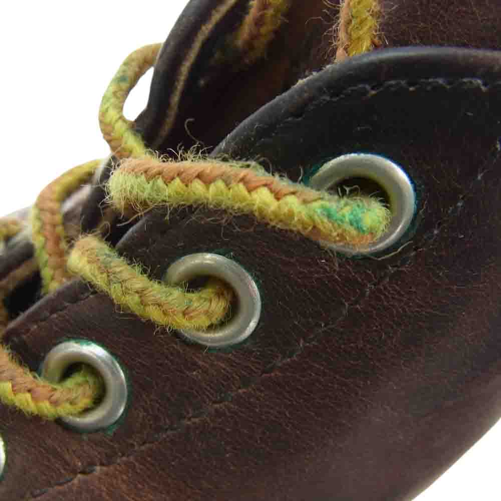RED WING レッドウィング 9111 CLASSIC ROUND クラシック ラウンド ワーク ブーツ ダークブラウン系 26cm【中古】