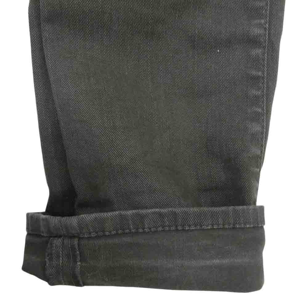 DSQUARED2 ディースクエアード S74LA0366 ボタンフライ スキニー デニム パンツ カーキ系 46【中古】