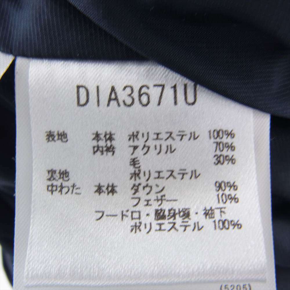 DESCENTE デサント DIA3671U SHUTTLE MIZUSAWA DOWN JACKET シャトル オルテライン 水沢ダウン ジャケット  ネイビー系 JP:M【中古】