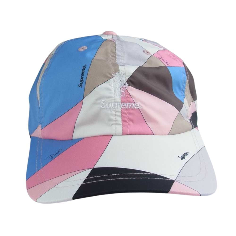 Supreme シュプリーム 21ss  Emilio Pucci 6-Panel Cap エミリオプッチ 6パネル キャップ マルチカラー系【中古】