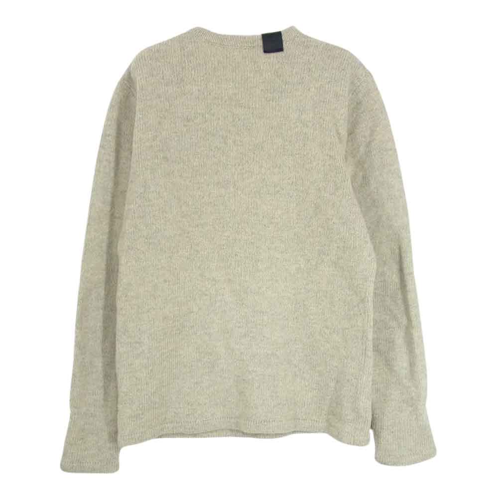 N.HOOLYWOOD エヌハリウッド ハーフ ジップアップ ニット カーキ系 36【中古】