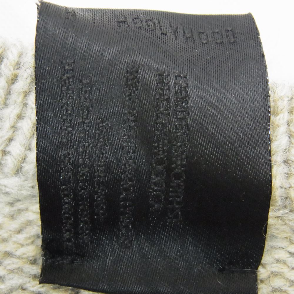 N.HOOLYWOOD エヌハリウッド ハーフ ジップアップ ニット カーキ系 36【中古】