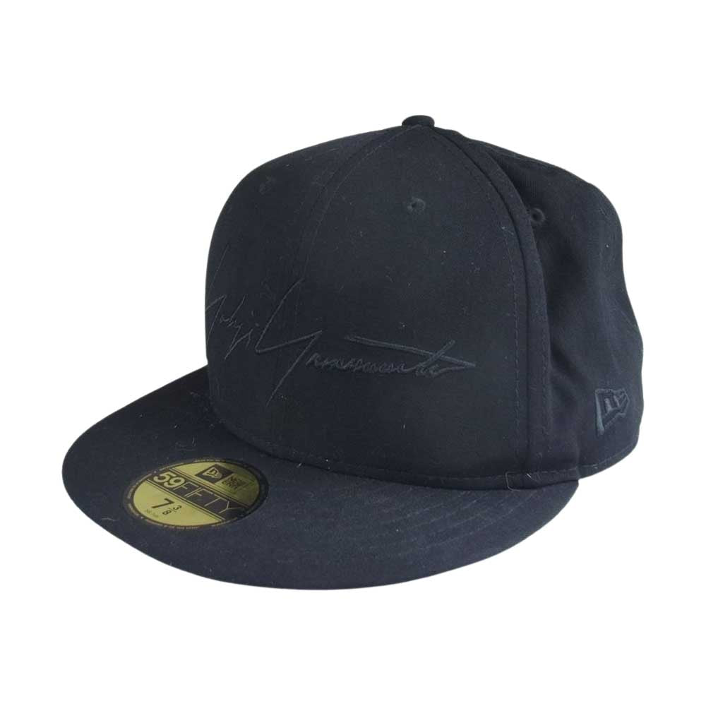 Yohji Yamamoto POUR HOMME ヨウジヤマモトプールオム × NEW ERA ニューエラ キャップ ブラック系 58.7㎝【中古】