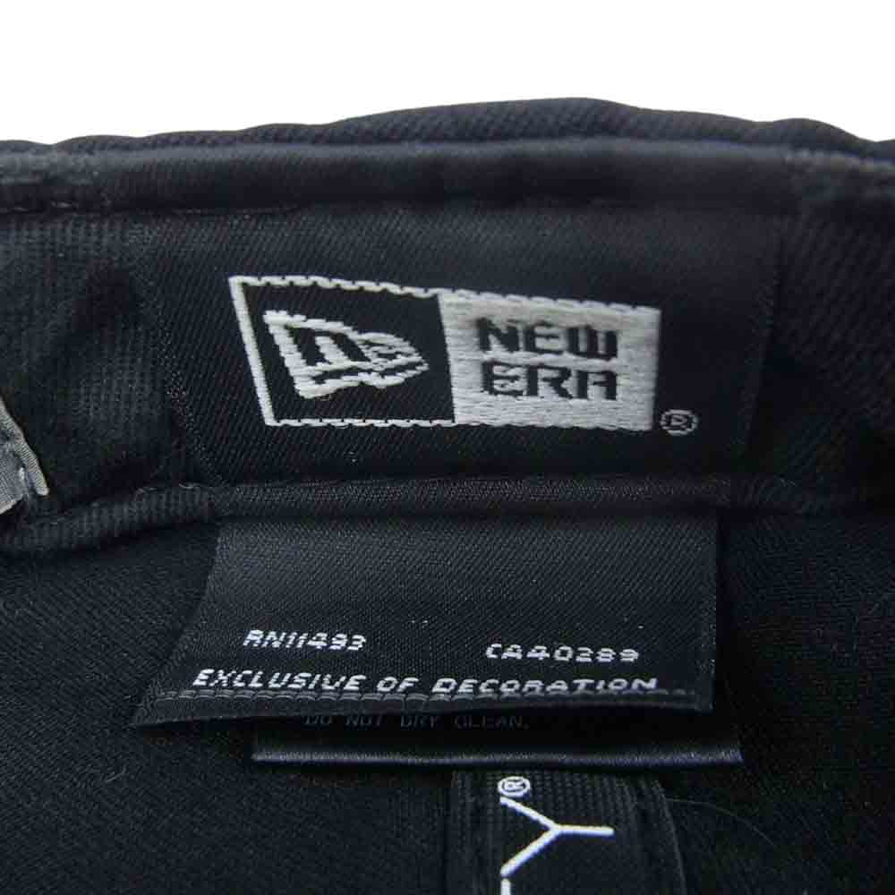 Yohji Yamamoto POUR HOMME ヨウジヤマモトプールオム × NEW ERA ニューエラ キャップ ブラック系 58.7㎝【中古】