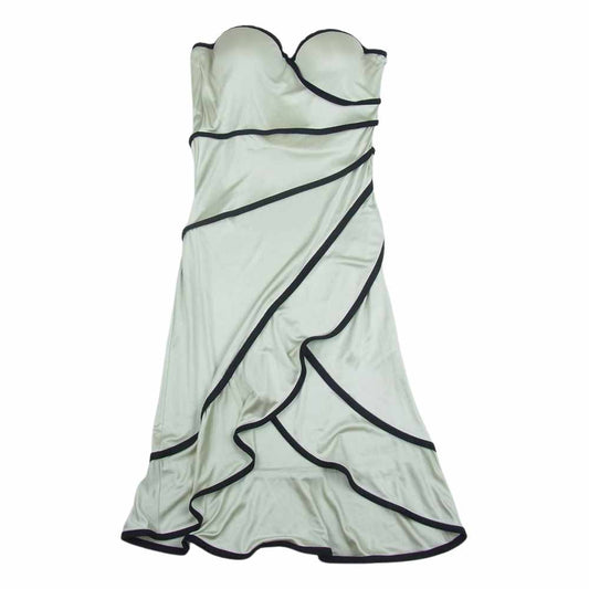 Emporio Armani エンポリオ・アルマーニ J2A24J J2V1J ストレッチ ギャザー キャミソール ホワイト系 38【中古】