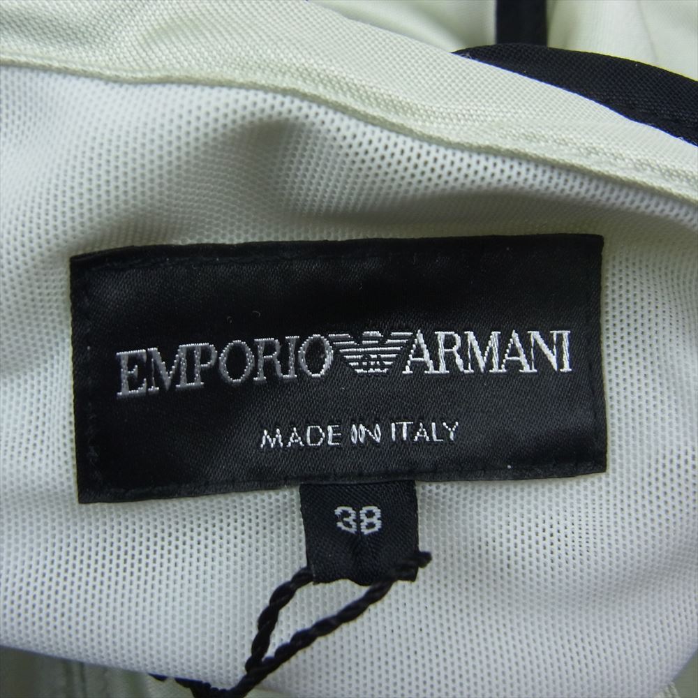 Emporio Armani エンポリオ・アルマーニ J2A24J J2V1J ストレッチ ギャザー キャミソール ホワイト系 38【中古】