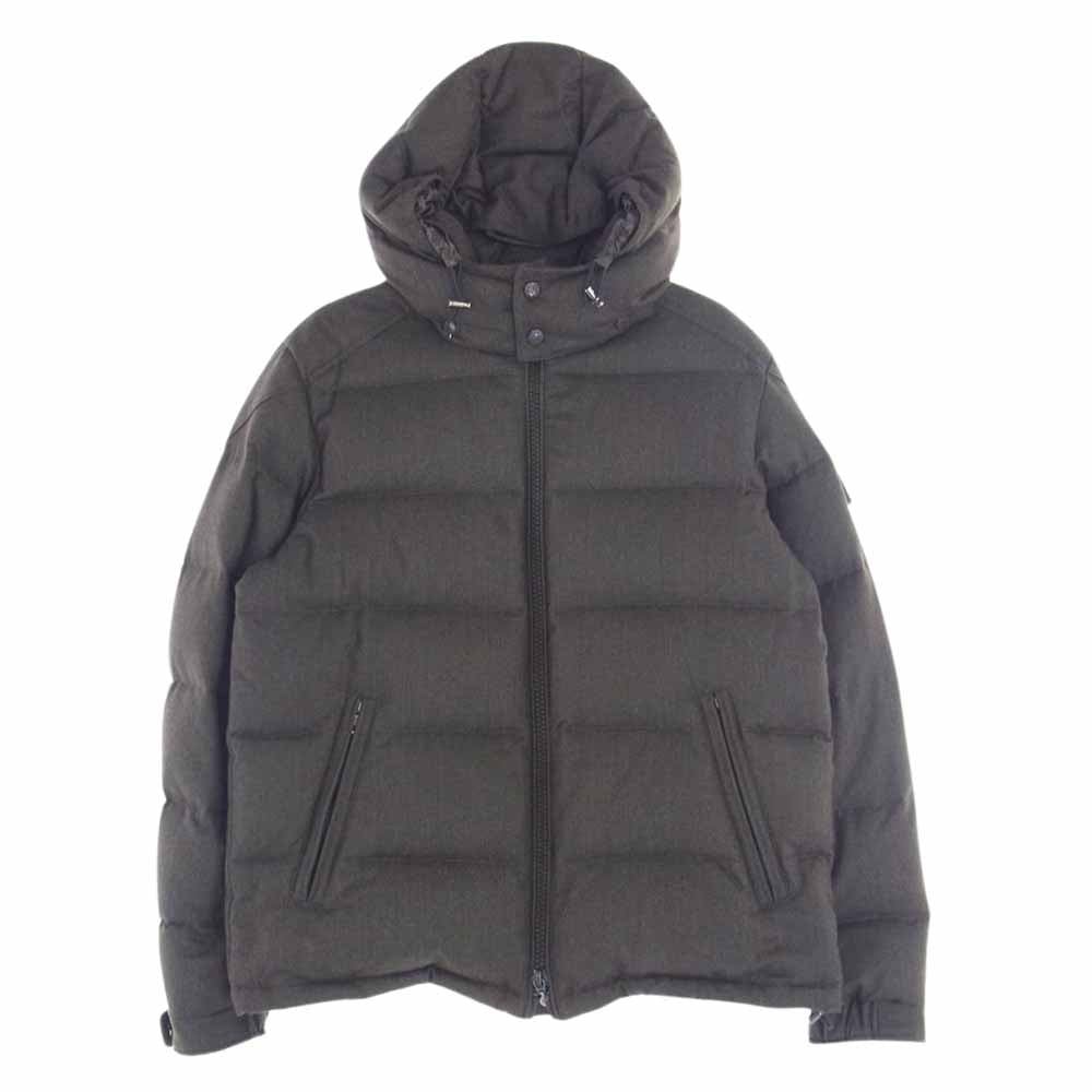 MONCLER モンクレール Montgenevre モンジュネーブル ウール ダウンジャケット  カーキ系 5【中古】
