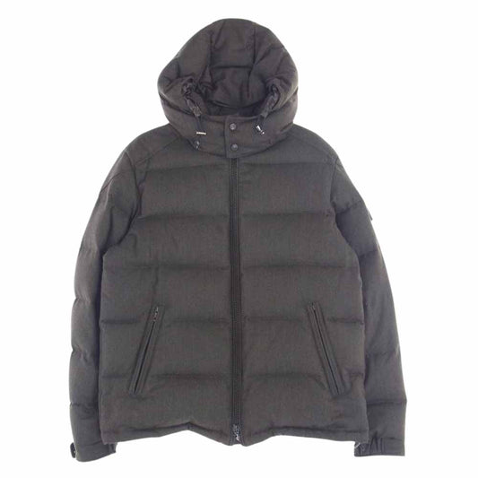 MONCLER モンクレール Montgenevre モンジュネーブル ウール ダウンジャケット  カーキ系 5【中古】