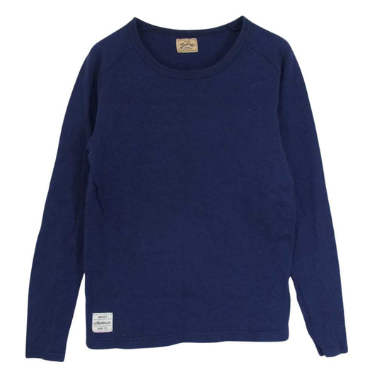 MARBLES マーブルズ MCS-A1510 AIR KNIT RAGLAN CUT SEW エアー ニット ラグラン カットソー ネイビー系 S【中古】