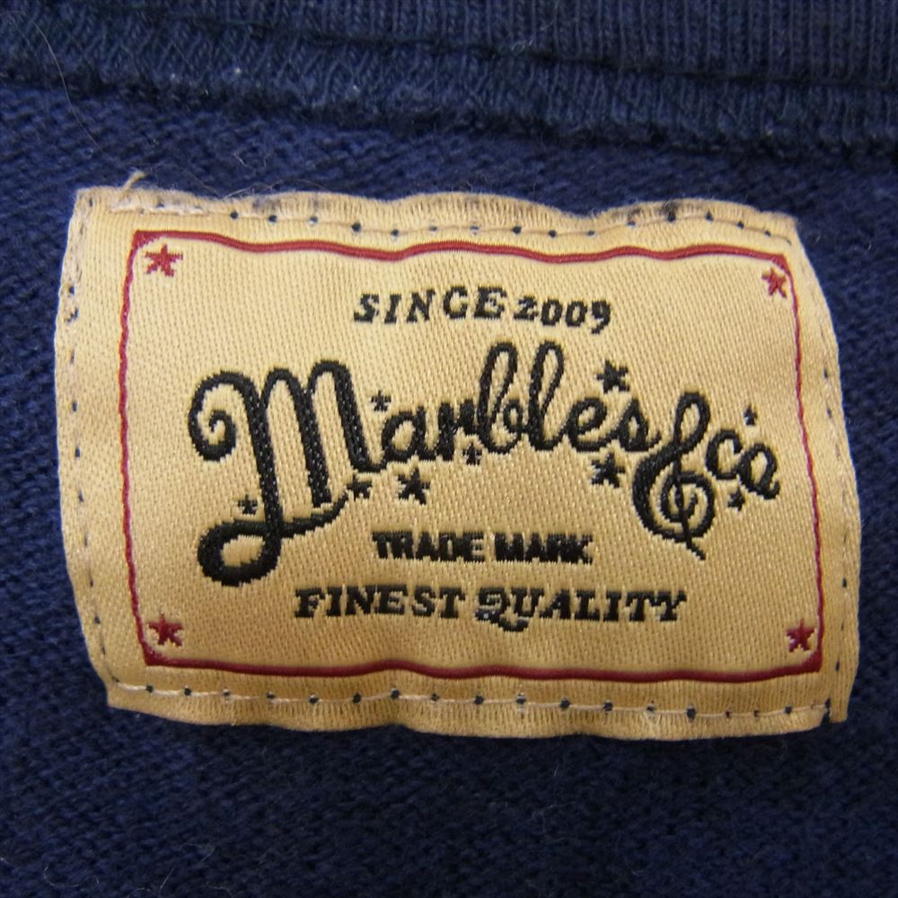 MARBLES マーブルズ MCS-A1510 AIR KNIT RAGLAN CUT SEW エアー ニット ラグラン カットソー ネイビー系 S【中古】