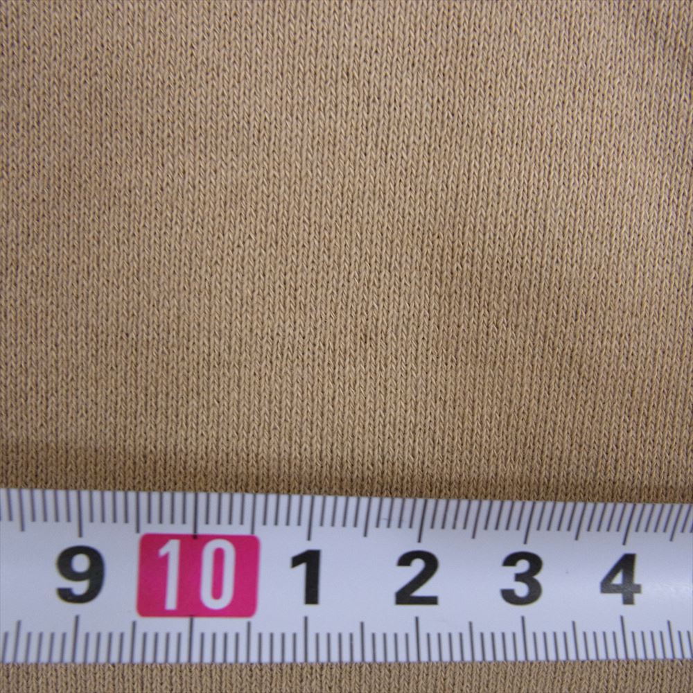MARBLES マーブルズ 18SS MHP-S1805 MIDWEIGHT PIGMENT DYED CREW ミッドウェイト ピグメント クルーネック スウェット ロゴ刺繍 ベージュ系 M【中古】