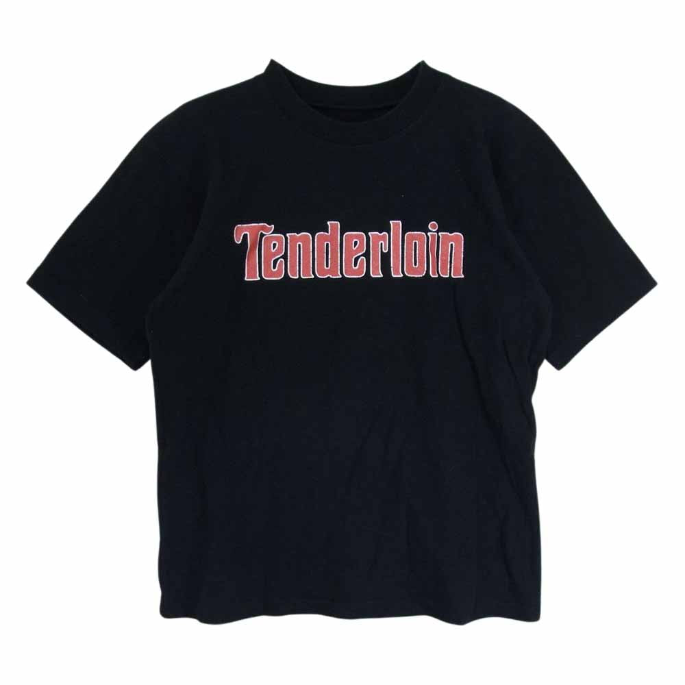 TENDERLOIN テンダーロイン T-TEE 1 RIDE TO LIVE プリント 半袖 Tシャツ ブラック系 S【中古】