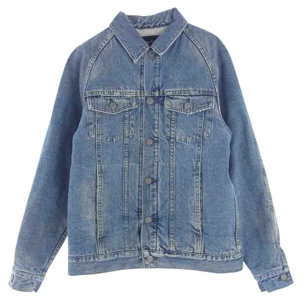 MARBLES マーブルズ MJK-A1603 裏ボア デニム ジャケット インディゴブルー系 S【中古】