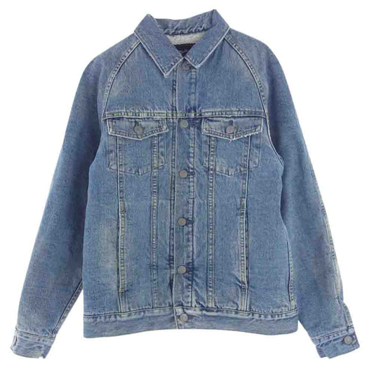 MARBLES マーブルズ MJK-A1603 裏ボア デニム ジャケット インディゴブルー系 S【中古】