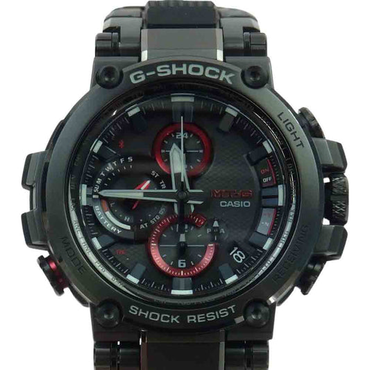 CASIO G-SHOCK カシオ ジーショック MTG-B1000B-1AJF 腕時計 ウォッチ ソーラー ブラック系【中古】