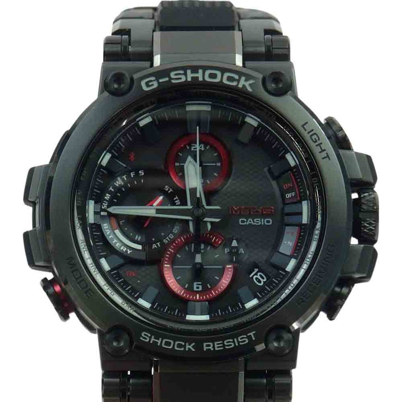 CASIO G-SHOCK カシオ ジーショック MTG-B1000B-1AJF 腕時計 ウォッチ ソーラー ブラック系【中古】