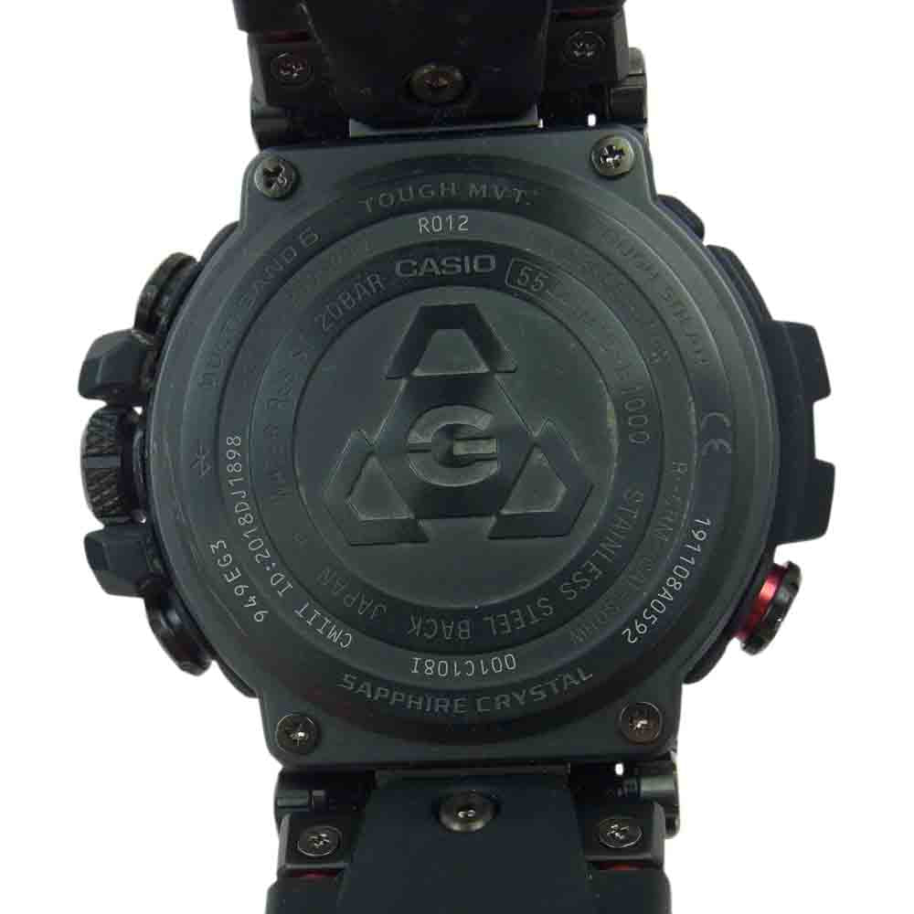 CASIO G-SHOCK カシオ ジーショック MTG-B1000B-1AJF 腕時計 ウォッチ ソーラー ブラック系【中古】