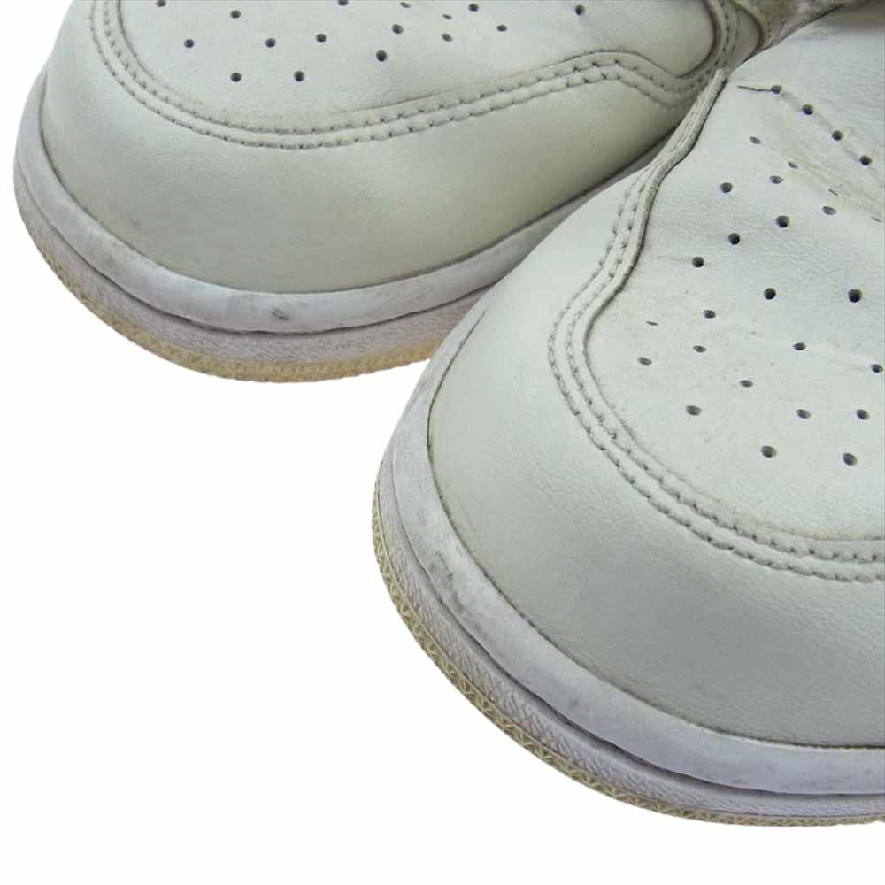 NIKE ナイキ DC0774-121 WMNS Air Jordan 1 Low Coconut Milk ウィメンズ エアジョーダン1 ロー スニーカー オフホワイト系 ブラック系 28.0cm【中古】