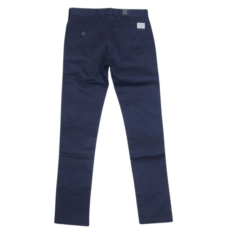 デウスエクスマキナ Ford Pant SLIM LEG チノパンツ ネイビー系 28【新古品】【未使用】【中古】