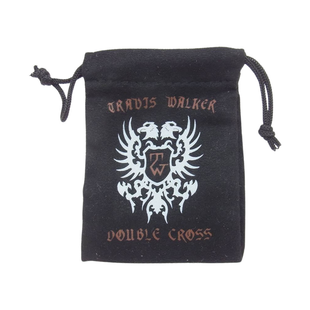 TRAVIS WALKER トラヴィスワーカー SKATEBOARD スケートボード ペンダントトップ シルバー系【中古】