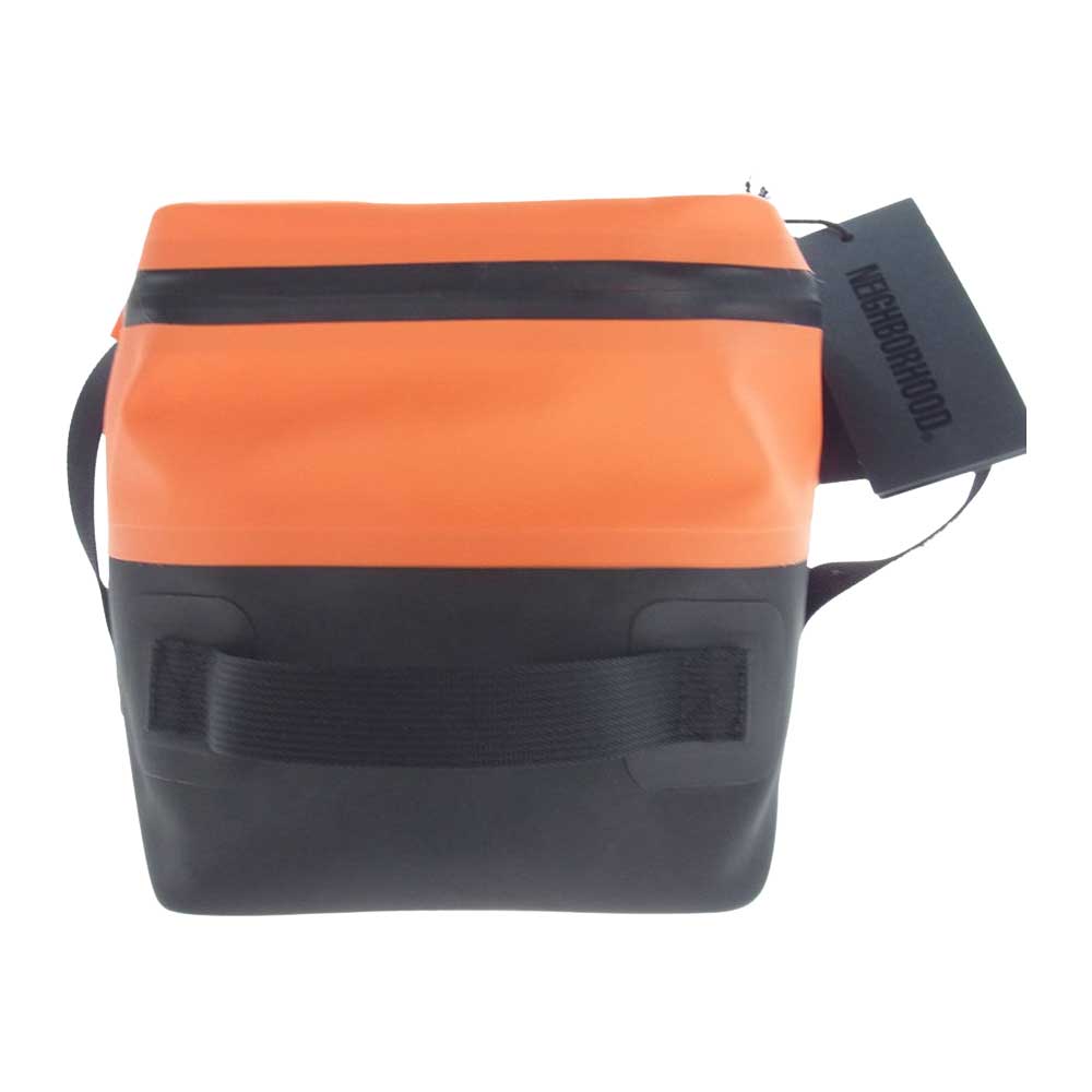 NEIGHBORHOOD ネイバーフッド 201PFAGN-CG02 Abu Garcia アブガルシア NHAB 3WAY TOOL BAG PE-LUGGAGE ブラック系 オレンジ系 F【中古】