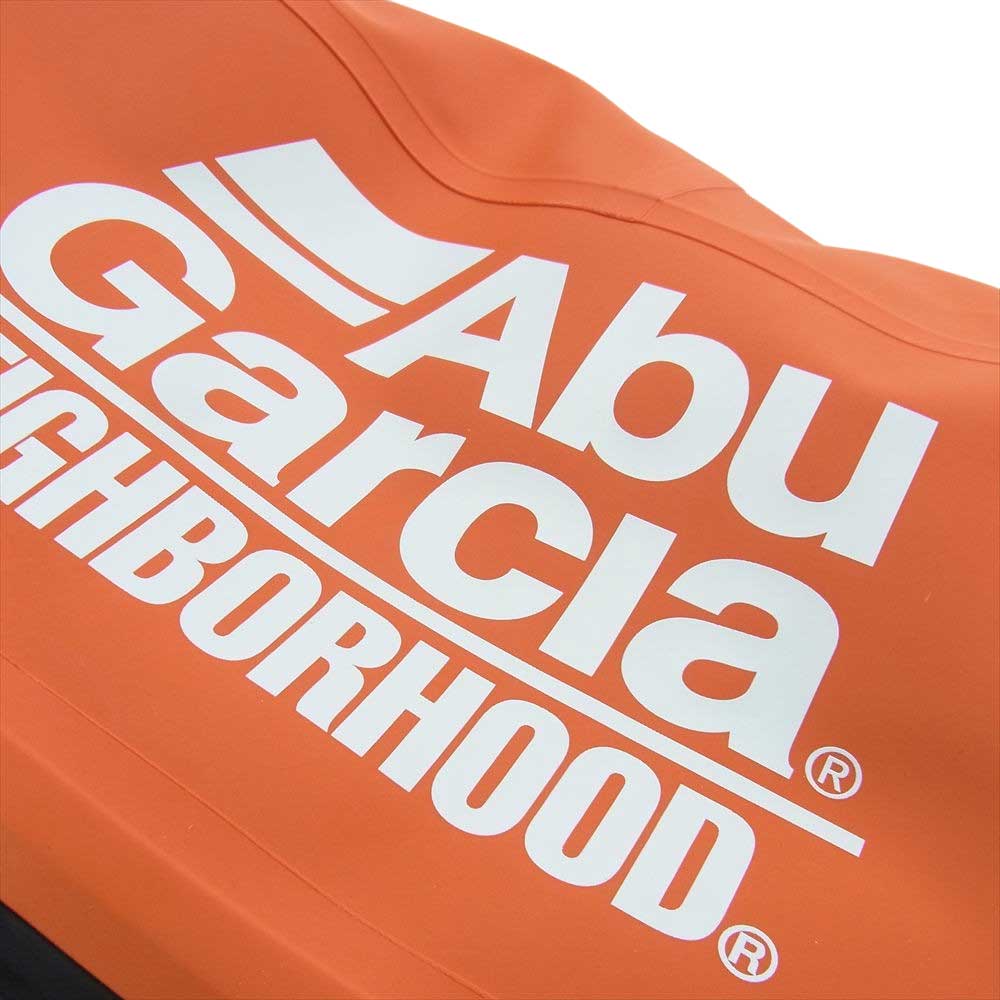 NEIGHBORHOOD ネイバーフッド 201PFAGN-CG02 Abu Garcia アブガルシア NHAB 3WAY TOOL BAG PE-LUGGAGE ブラック系 オレンジ系 F【中古】