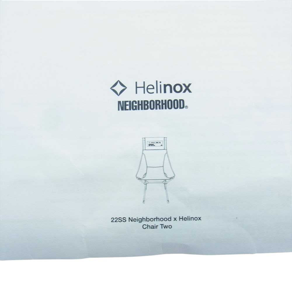 NEIGHBORHOOD ネイバーフッド Helinox ヘリノックス 221HXHXN-AC03 HX E-CHAIR TWO キャンプ チェア 椅子 クリーム系【中古】