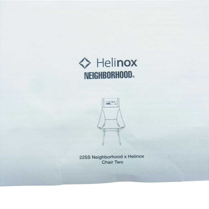 NEIGHBORHOOD ネイバーフッド Helinox ヘリノックス 221HXHXN-AC03 HX E-CHAIR TWO キャンプ チェア 椅子 クリーム系【中古】