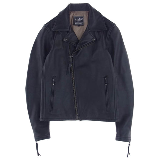 KADOYA カドヤ LRS1642 TWR-2 K'S LEATHER ダブル ライダース ジャケット ブラック系 S【美品】【中古】